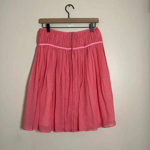 Banana Republic Bubblegum Pink Mini Skirt Size 0 Barbiecore Girlhoodcore Ballet - Picture 5 of 13